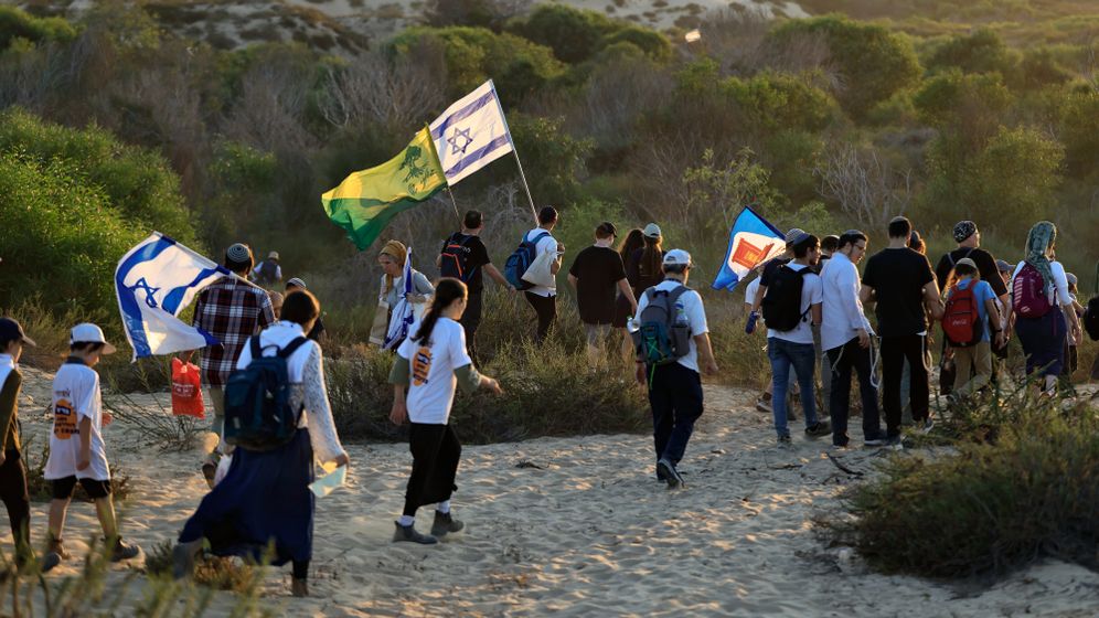 צפריר אבייב / פלאש90 צעדת הימין סמוך לרצועת עזה, היום