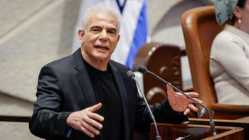 יאיר לפיד במליאת הכנסת, ינואר 2026