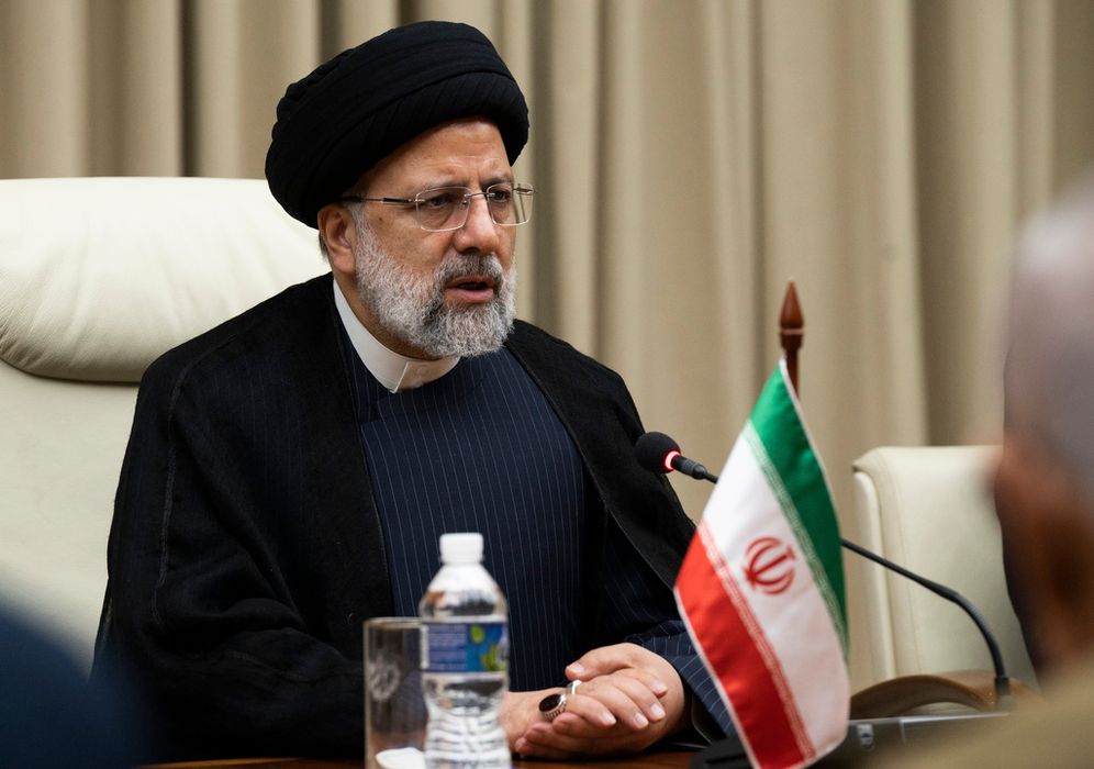 Iran's President Ebrahim Raisi.