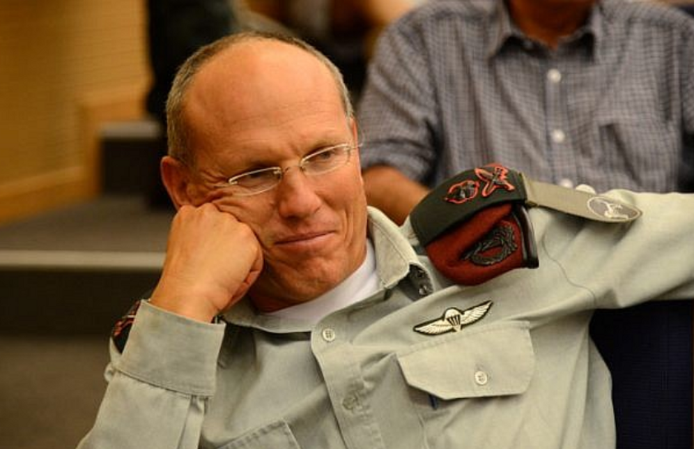 Le général de division Nitzan Alon, chef du commandement central de Tsahal, à Tel Aviv.