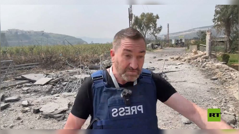 סטיב סוויני והצלם שלו נפצעו בתקיפה בדרום לבנון