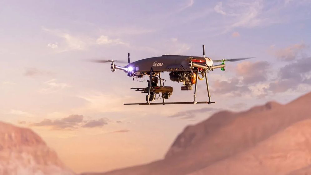 Drone armé FIRESTORM 250 de IAI et SIG SAUER