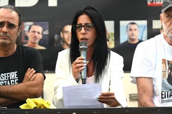 Einav Zangauker, mère de Matan Zangauker, otage à Gaza