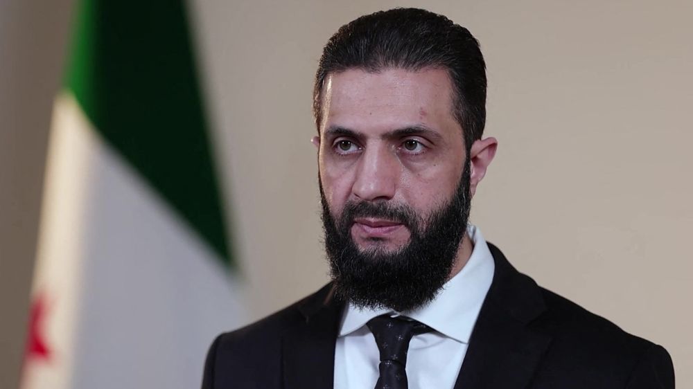 Syrian President Ahmed al-Sharaa