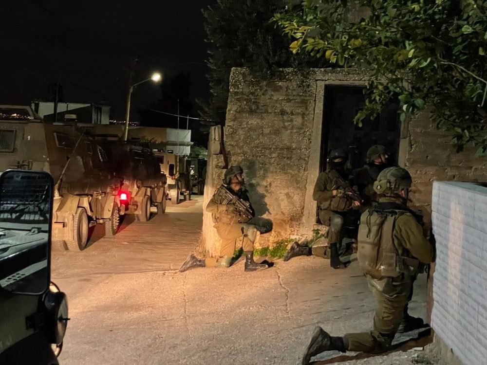 Tsahal a cartographié le 20 décembre 2021 les domiciles des terroristes soupçonnés d'avoir commis l'attaque à Homesh en Cisjordanie