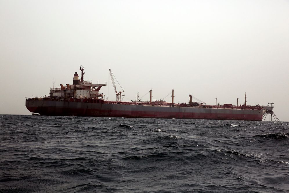 Un pétrolier au large du Yémen, en mer Rouge