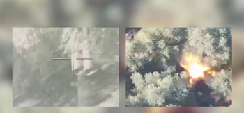 IDF targeting a launcher that was directed at IDF soldiers in southern Lebanon