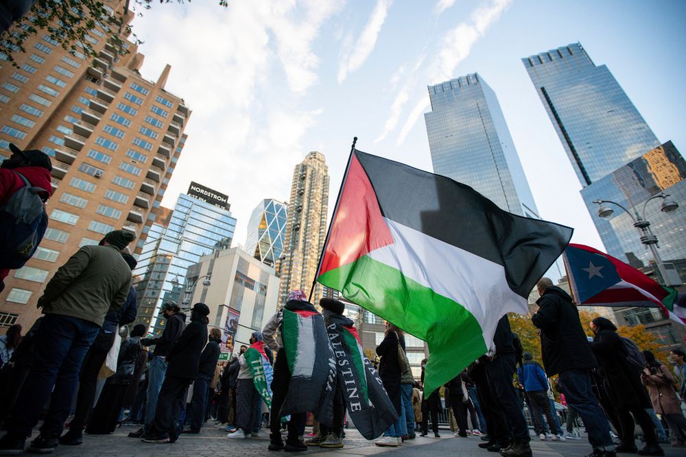FILE. Pro-Palestinian protest.
