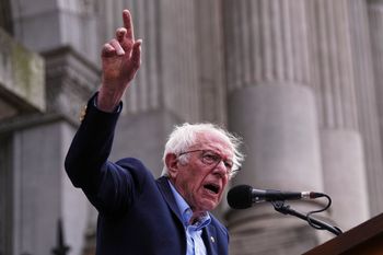 Le sénateur américain, Bernie Sanders