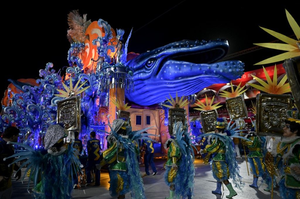Le carnaval de Rio dans toute sa splendeur au sambodrome