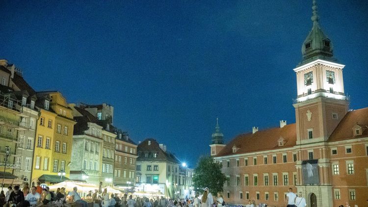 File photo of the Old Town in Warsaw, Poland