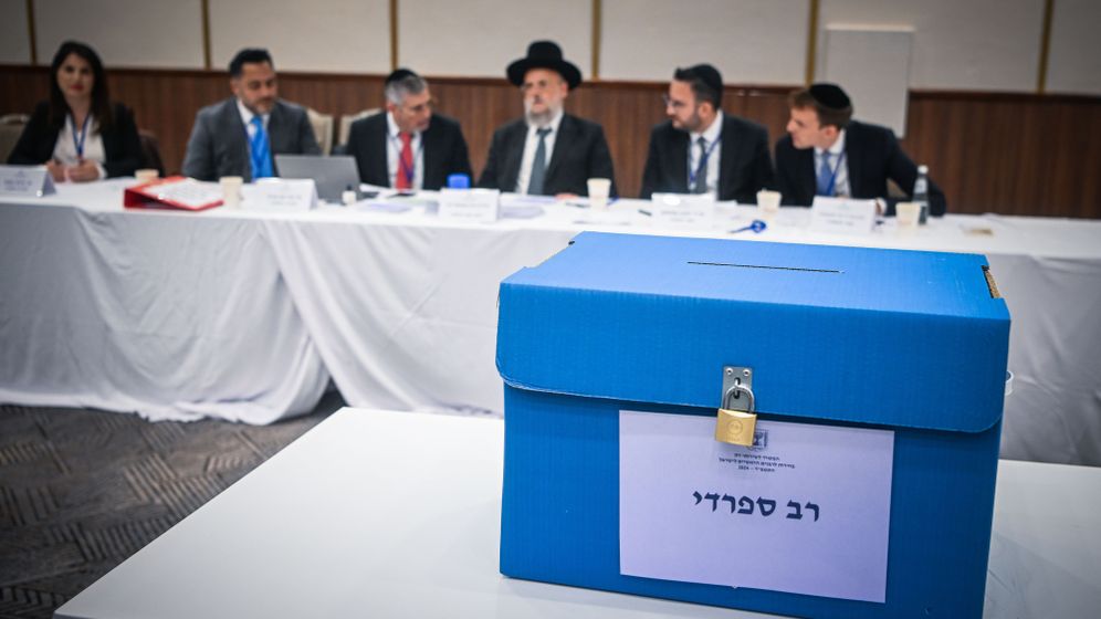 בחירות לרבנות הראשית, בירושלים, 29.9.24