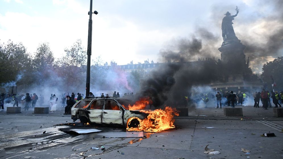 AP Émeutes à Paris