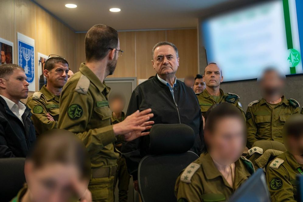 Photo: Ariel Hermoni, Ministry of Defense Defense Minister Katz praises IDF Intelligence Division for accelerating Iran operation