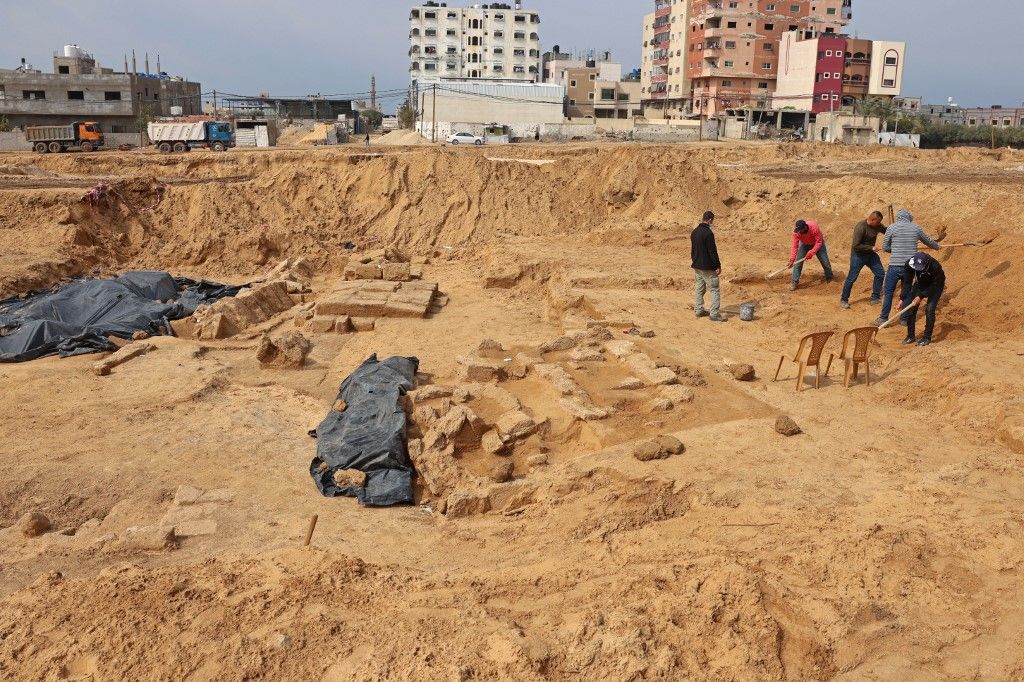 Gaza construction site findings unveil rich archaeological heritage - I24NEWS
