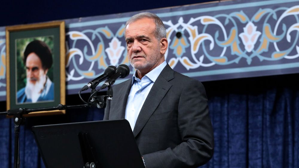 Iranian President Masoud Pezeshkian