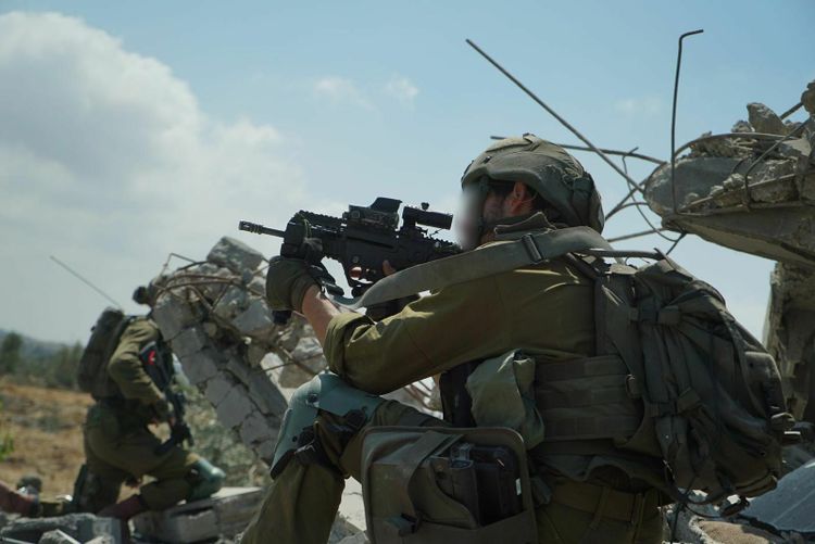 IDF troops in Gaza, April 23.