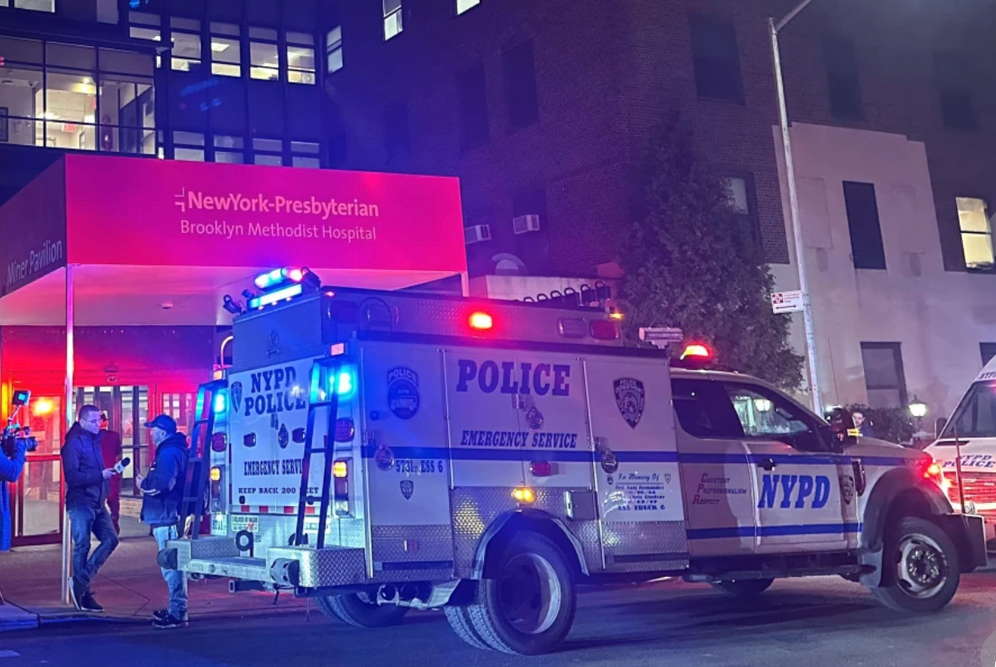 Voiture de police à New York - Image d'illustration