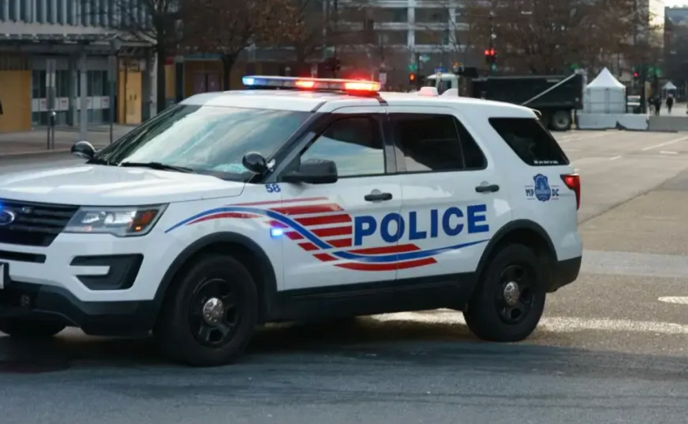 Voiture de police américaine
