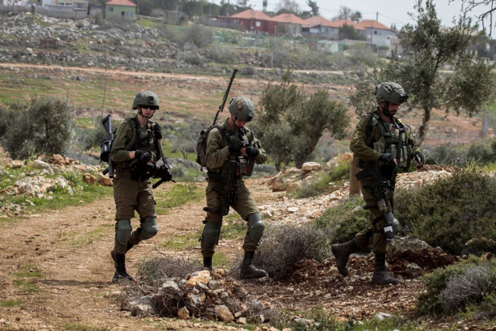 Des soldats israéliens en Cisjordanie, le 29 mars 2022.
