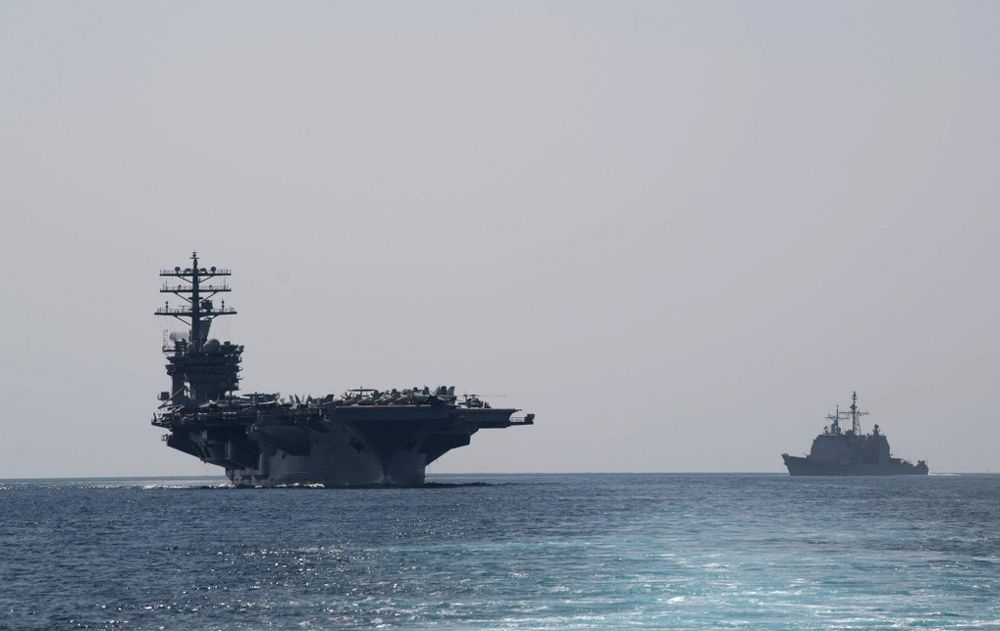 US Orders Its Aircraft Carrier In Middle East Back Home i24NEWS