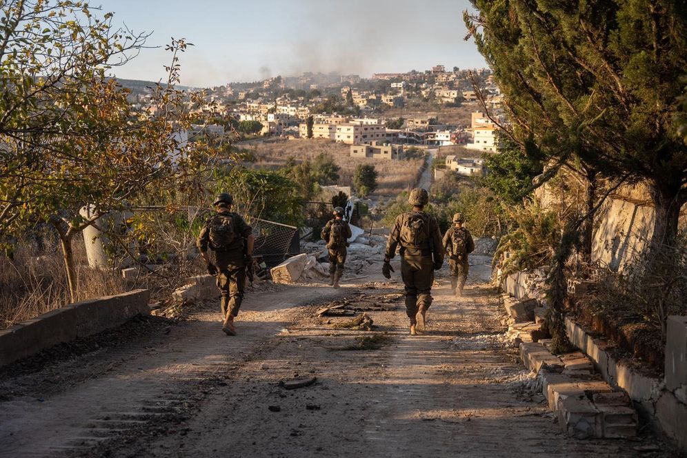 IDF Spokesperson Troupes de Tsahal au Liban lors de l'opération "Flèches du Nord", en 2024