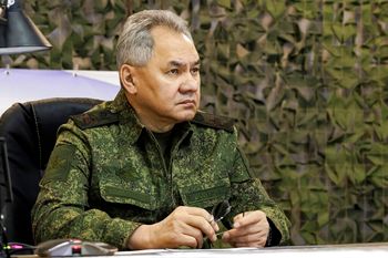 Russian Defense Minister Sergei Shoigu.
