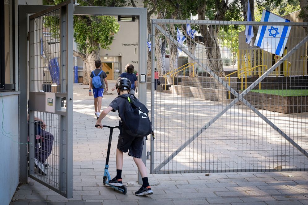 Des enfants à l'école en Israël