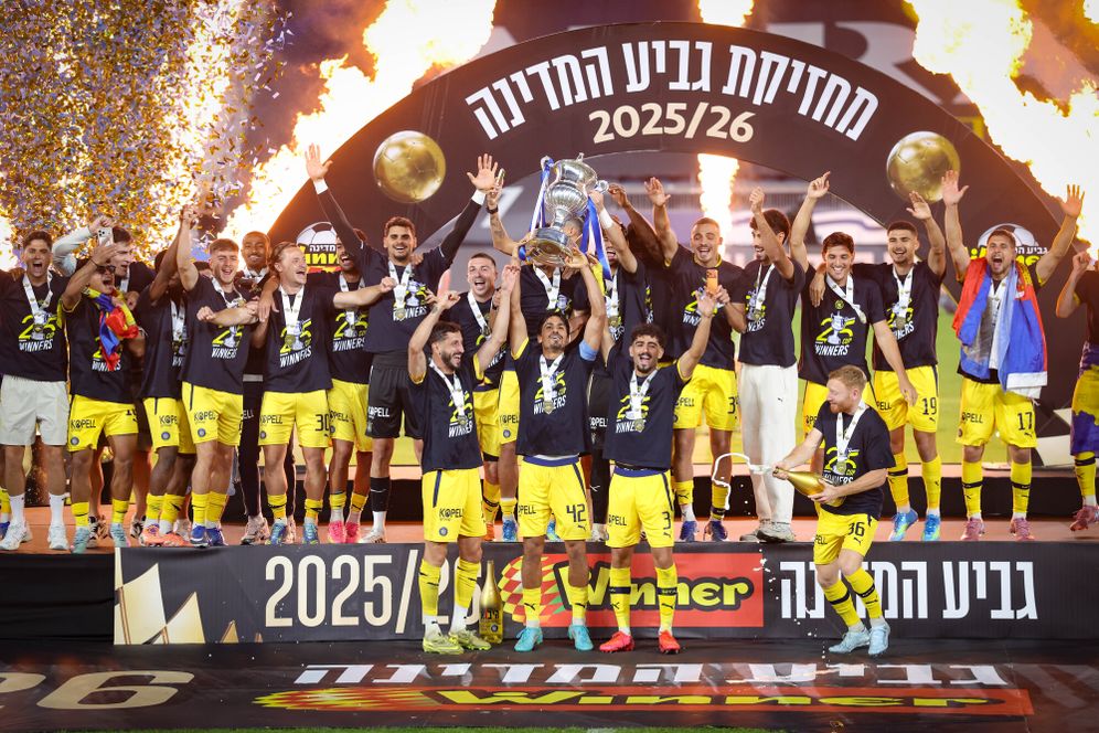 דני מרון/פלאש 90 מכבי תל אביב, מחזיקת גביע המדינה בכדורגל
