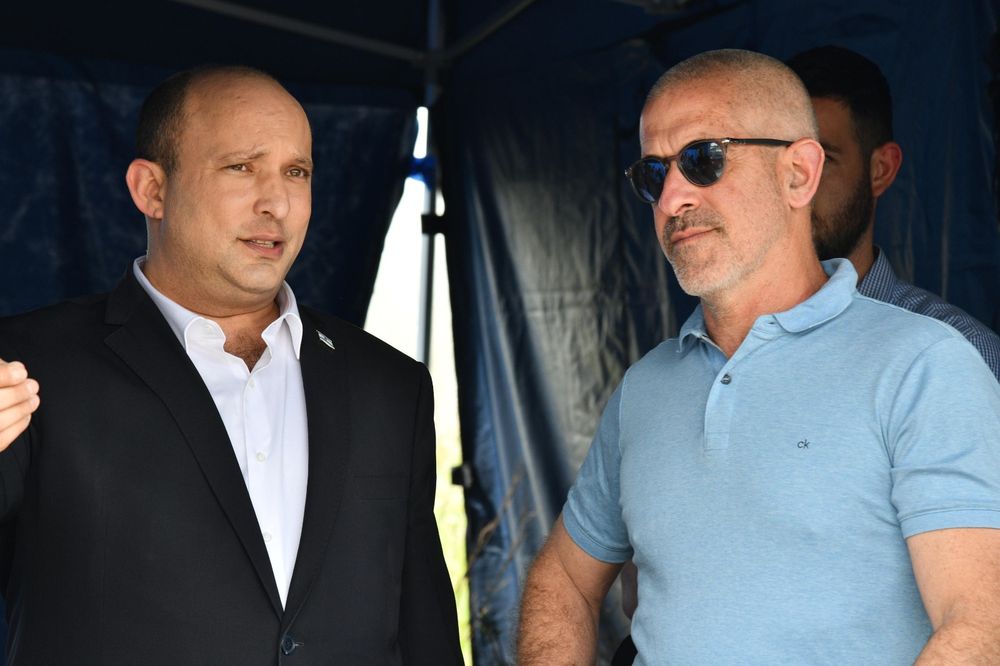 Naftali Bennett et Ronen Bar, le 03.04.22