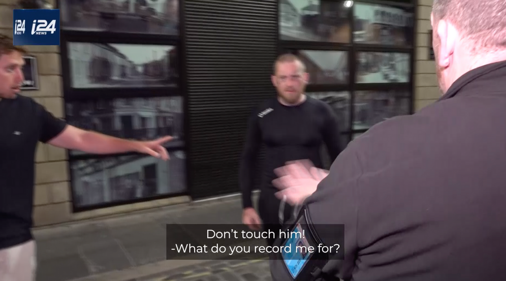 i24NEWS i24NEWS team attacked in Northern Ireland while filming a series of reports on antisemitism