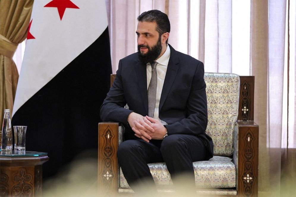 Syrian President Ahmed al-Sharaa (Abu Mohammed al-Joulani)