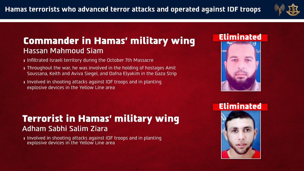 tsahal Hassan Mahmoud Siam avait infiltré Israël lors du massacre du 7 Octobre et participé à la détention d’Amit Soussana, Keith et Aviva Siegel ainsi que Dafna Elyakim, selon l’armée.