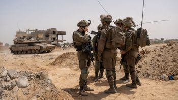 IDF soldiers in Rafah