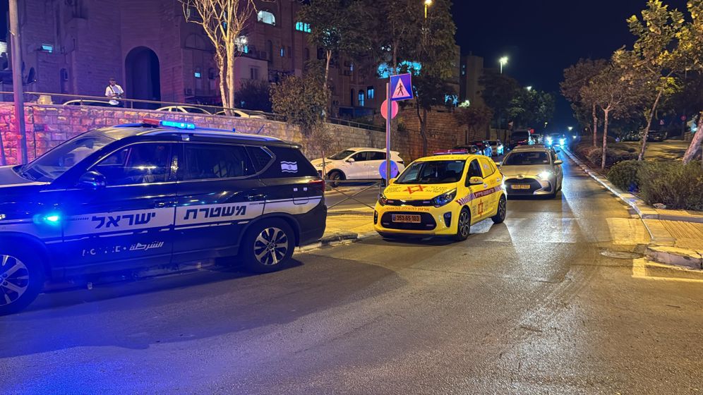 תיעוד מבצעי מד"א זירת הרצח בירושלים