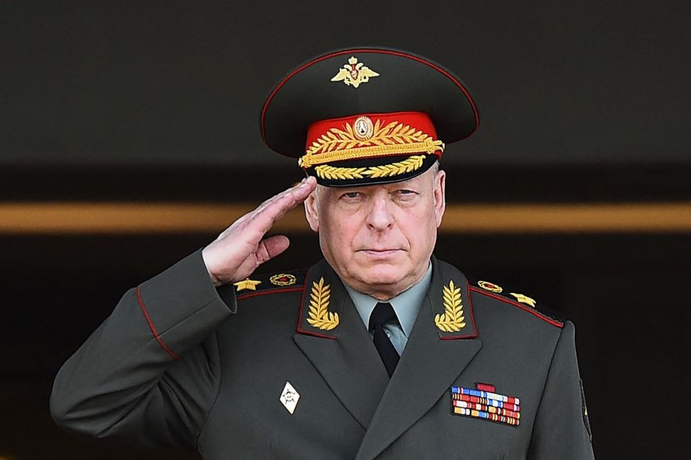 Commander-in-Chief of the Russian Ground Forces, Oleg Salyukov.