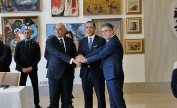 La réunion trilatérale des ministres des Affaires étrangères d'Israël, de la Grèce et de Chypre