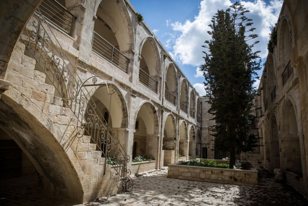 The Armenian Museum in the Armenian Quarter in Jerusalem's Old City.