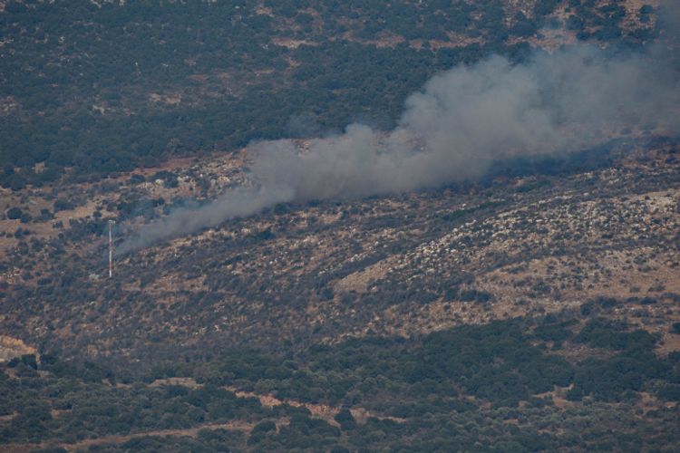 Dois foguetes são lançados da Síria para as Colinas de Golã, ataque das FDI em resposta Ayal Margolini/Flash90