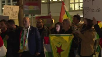 احتجاج كردي في تل أبيب.. ومطالب لإسرائيل بالضغط على واشنطن لدعم الأكراد في سوريا