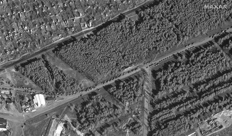 SATELLITE IMAGE ©2022 MAXAR TECHNOLOGIES / AFP