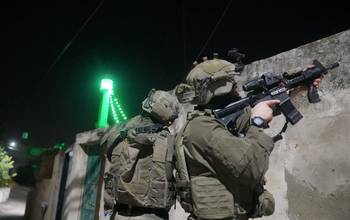 IDF Tsahal lors d'une opération antiterroriste en Judée-Samarie