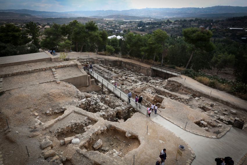 Le parc national Tzipori, situé près de Nazareth en Galilée.