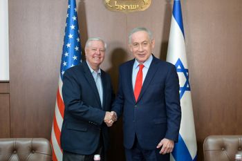 Benjamin Netanyahou et Lindsey Graham