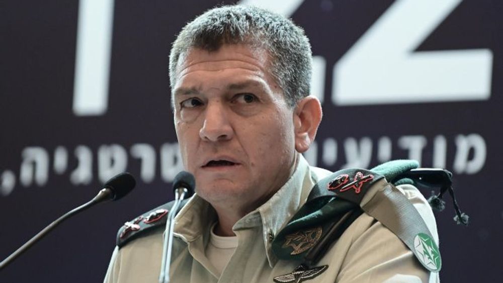 File photo of Major General Aharon Haliva, the former head of IDF intelligence who resigned following the failures of October 7