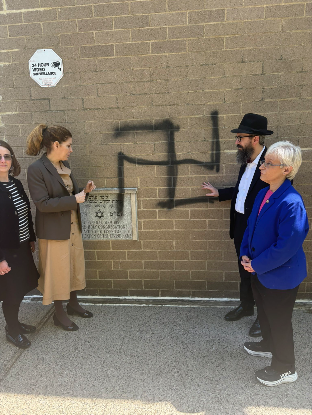 New York : des synagogues et des maisons vandalisées par des graffitis antisémites dans le Queens