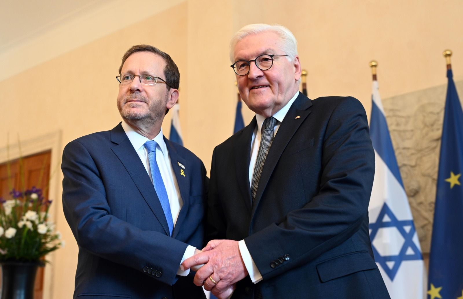 Germany's President Reiterates Commitment To Return Hostages During Herzog Meeting - Vimarsana News