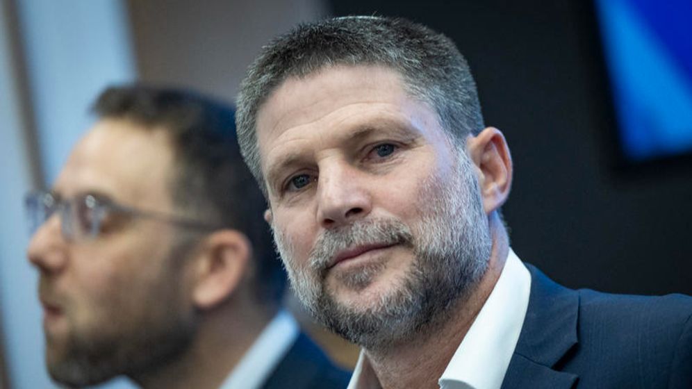 Yonatan Sindel/Flash90 Le ministre israélien des Finances Betsalel Smotrich, juillet 2026