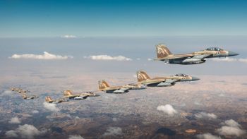 מטוסי חיל האוויר בדרכם לאיראן, יוני 2025