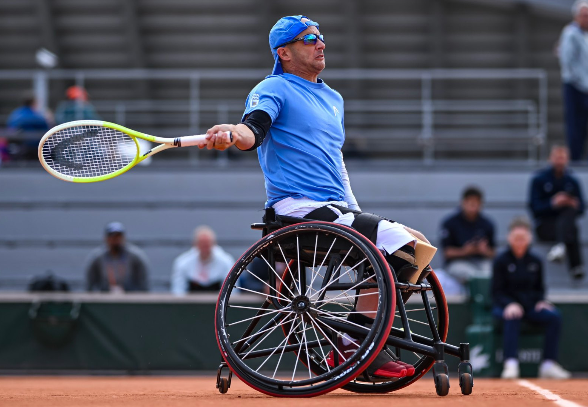 Pour la deuxième année consécutive, Guy Sasson remporte le double à Roland-Garros